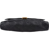 Louis Vuitton Noir Monogram Empreinte Leather Fascinante Crossbody Bag