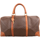 Celine Monogram Macadam Canvas Boston 45 Travel Bag