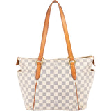 Louis Vuitton Monogram Damier Azur Totally PM Shoulder Bag
