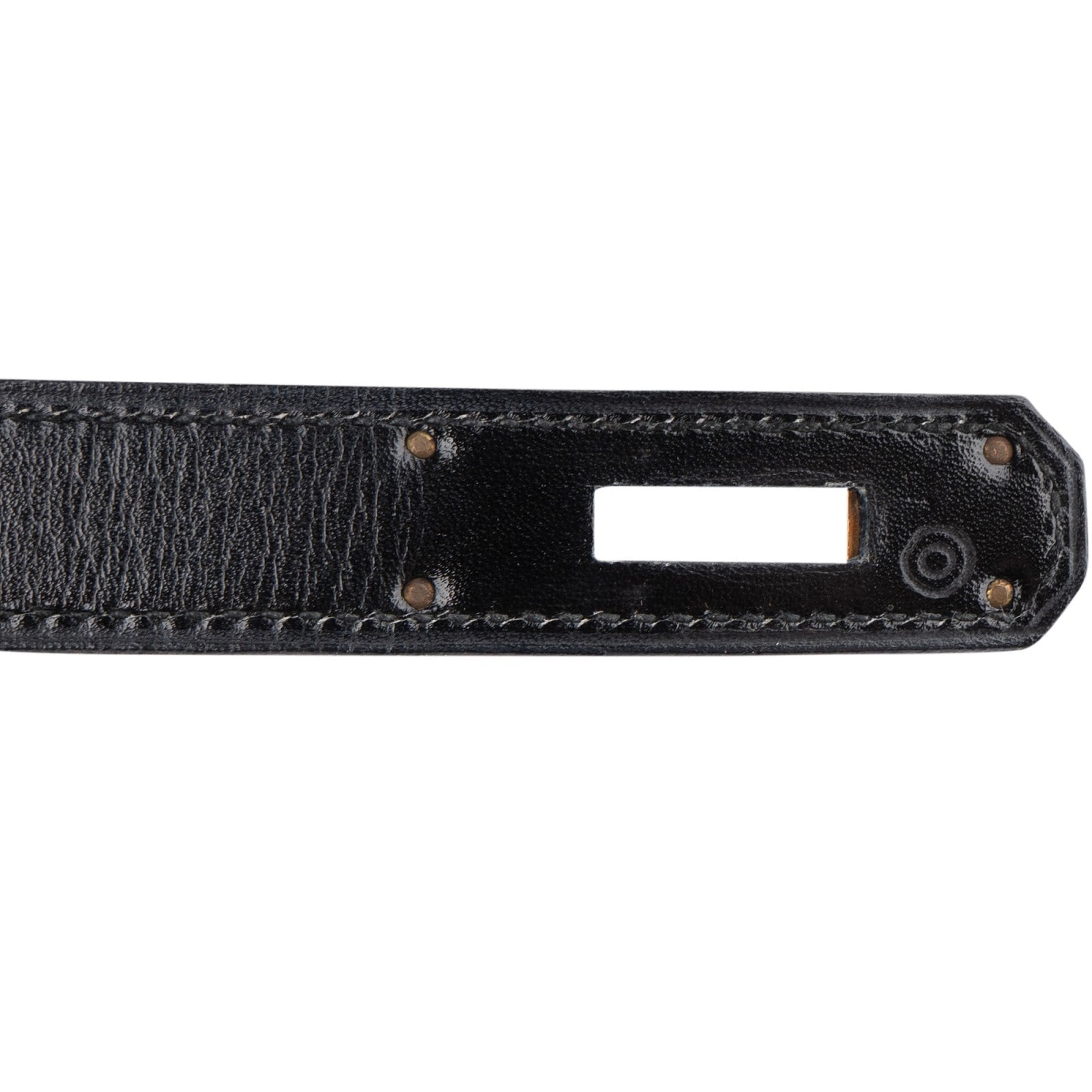 Hermès Box Calfskin Kelly 32 Retourne Handbag - vintageandkickz