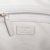 Chanel Quilted Metallic Glittered Caviar Leather CC Clutch