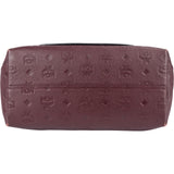 [🔄️B24 / F05] MCM Monogram Visetos Leather Milla Hobo Shoulder Bag - vintageandkickz
