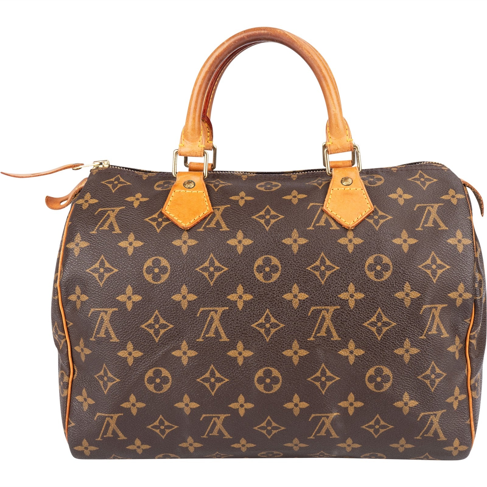 Louis Vuitton Monogram Canvas Speedy 30 Handbag - vintageandkickz