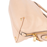 Miu Miu Madras Leather Side Zip Tote Handbag