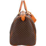 Celine Monogram Macadam Canvas Boston 45 Travel Bag