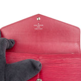 Louis Vuitton Fuchsia Epi Leather Sarah Wallet