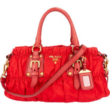 Prada Tessuto Gaufre Satchel Handbag