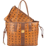 MCM Monogram Visetos Liz Reversible Shopper Shoulder Bag