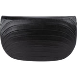 Chanel Quilted Lambskin 24K Gold Half Moon Single Flap Shoulder Bag