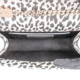 Saint Laurent Leopard Print Mini Kate Crossbody Bag