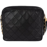 [🔄️B23 / F14] Chanel Quilted Lambskin Vintage Tassel Camera Crossbody Bag - vintageandkickz