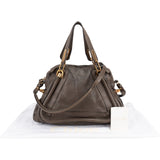 Chloé Pebbled Leather Paraty Handbag