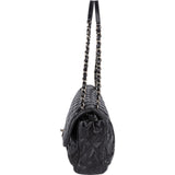 Chanel Quilted Lambskin Single Flap Crossbody Bag