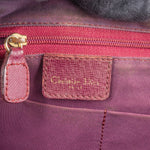 Christian Dior Textured Saffiano Leather Vintage Boston Handbag - vintageandkickz