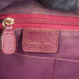 Christian Dior Textured Saffiano Leather Vintage Boston Handbag - vintageandkickz