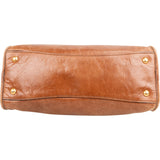 Miu Miu Vitello Lux Shine Leather Bauletto Handbag