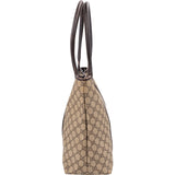 Gucci Monogram GG Supreme Canvas Large Tote Shoulder Bag