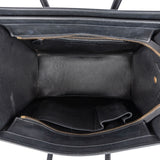 Céline Tricolor Leather Suede Luggage Small Handbag