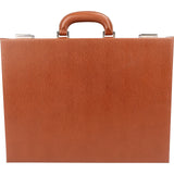 Ermenegildo Zegna Brown Pebbled Leather Briefcase Aktenkoffer Handbag