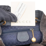 Gucci Suede Bamboo Backpack - vintageandkickz