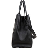 Fendi Black Leather 2Jours Handbag