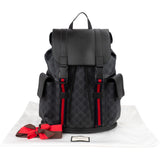 Gucci Monogram GG Supreme Canvas Web Backpack