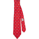 Hermès Rocking Horse Print Silk Tie Krawatte