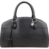 Louis Vuitton Noir Epi Leather Pont Neuf PM Handbag