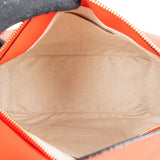 Loewe Red Grained Calfskin Puzzle Handbag