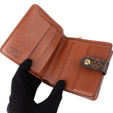 Louis Vuitton Monogram Canvas Compact Zip Wallet