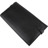 Hermès Noir Epsom Leather Kelly 20 Classic Wallet