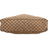Gucci Monogram GG Canvas Large Horsebit Hobo Shoulder Bag