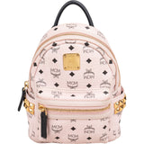 MCM Monogram Visetos Stark Side Studs Bebe Boo Mini Backpack