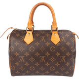 Louis Vuitton Monogram Canvas Speedy 25 Handbag