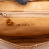 Chanel Caviar Leather Triple CC Tote Shoulder Bag