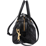 Miu Miu Vitello Shine Lux Stitched Small Bauletto Handbag