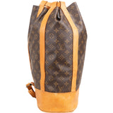 Louis Vuitton Monogram Canvas Randonnee GM Backpack Shoulder Bag