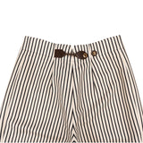 Louis Vuitton Vertcial Striped Cotton Monogram Canvas Clip Trousers (FR40 / DE38)