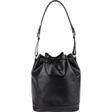 Louis Vuitton Noir Epi Leather Sac Noé Grande Shoulder Bag
