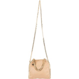 Stella McCartney Shaggy Falabella Fold Over Mini Tote Crossbody Handbag