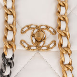 Chanel 19 Quilted Lambskin Single Flap Shoulder Bag