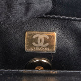 Chanel Quilted Patent Calfskin Coco Handle Single Flap Crossbody Bag