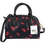 Kate Spade Rowe Mini Satchel Lip Print Handbag