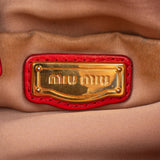 Miu Miu Quilted Leather Coffer Handbag