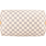 Louis Vuitton Monogram Damier Azur Canvas Speedy 30 Bandoulière Handbag