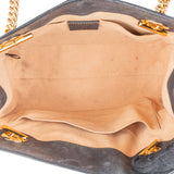 Gucci Monogram GG Supreme Canvas Padlock Bees Print Shoulder Bag