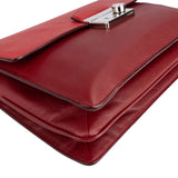 Prada Saffiano Leather Bicolor Shoulder Bag