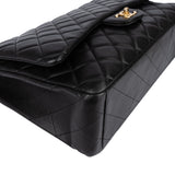 Chanel Quilted Lambskin Maxi Single Flap Crossbody Bag