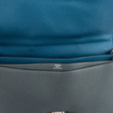 Hermès Gris Togo Leather Sac à Dépêches Business Handbag
