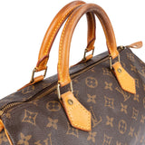 Louis Vuitton Monogram Canvas Speedy 30 Handbag